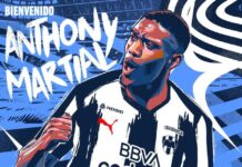 Skrev kontrakt med Anthony Martial i går aftes