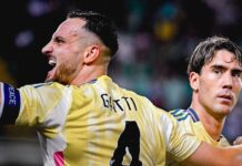 Dušan Vlahović presser på for Juventus