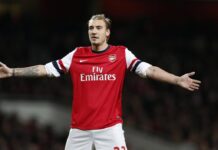 “Herregud,” indrømmer Nicklas Bendtner, at han hadede sin Arsenal-holdkammerat fra første dag, de mødtes