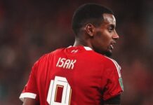 Forventer diskussioner i Liverpool om at sælge Alexander Isak