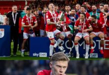 Wrexham-kaptajn James McClean vender hjem umiddelbart efter nederlaget til Norwich City