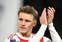 Glem kritikken! Martin Ødegaard er stadig kåret som en af Premier Leagues allerbedste spillere