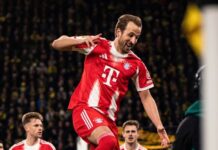 Harry Kane lover næsten at løfte Champions League-trofæet denne sæson