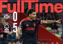 Efter Sunderland-overkørslen ligger den mellem West Ham og Tottenham