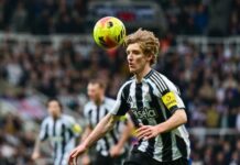 Stabil kurs mod at skrive kontrakt med Newcastle-stjernen Anthony Gordon