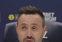 De Zerbi droppede nødklausulen i Tottenhams kontrakt