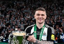 Kieran Trippier siger farvel til Newcastle