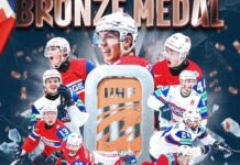 Norges allerførste verdensmesterskabsmedalje i ishockey!
