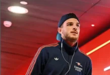 Declan Rice er i umiddelbar fare for UEFA-karantæne før Arsenal-Atletico