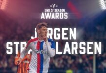 Jørgen Strand Larsens fantastiske mål vil gå over i klubbens historie hos Crystal Palace