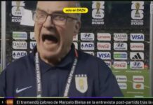 Marcelo Bielsa mistede besindelsen i et interview lige efter Uruguays exit ved VM