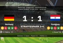 Tyskland 1–1 (4-3) Paraguay! Die Mannschaft tabte deres første VM-straffesparkskonkurrence nogensinde den