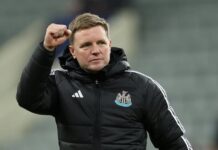 Manden, der sikrede Newcastle deres første trofæ i 70 år, er færdig