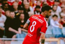 Manchester United, eller rettere sagt Bruno Fernandes, løber over Ipswich