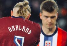 Premier League-duellen nogensinde: røde Alexander Sørloth mod himmelblå Erling Haaland