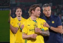 Kasper Høgh kunne ikke finde et mål i Celtics kollaps, mens Bodø/Glimt buldrer på