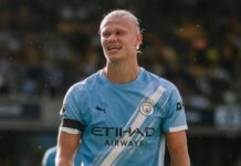 Erling Haaland forlader Manchester City, hvis de rykker ned – Arsenal har indledt forhandlinger
