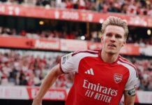 Steven Gerrard mister fatningen over Martin Ødegaards magiske